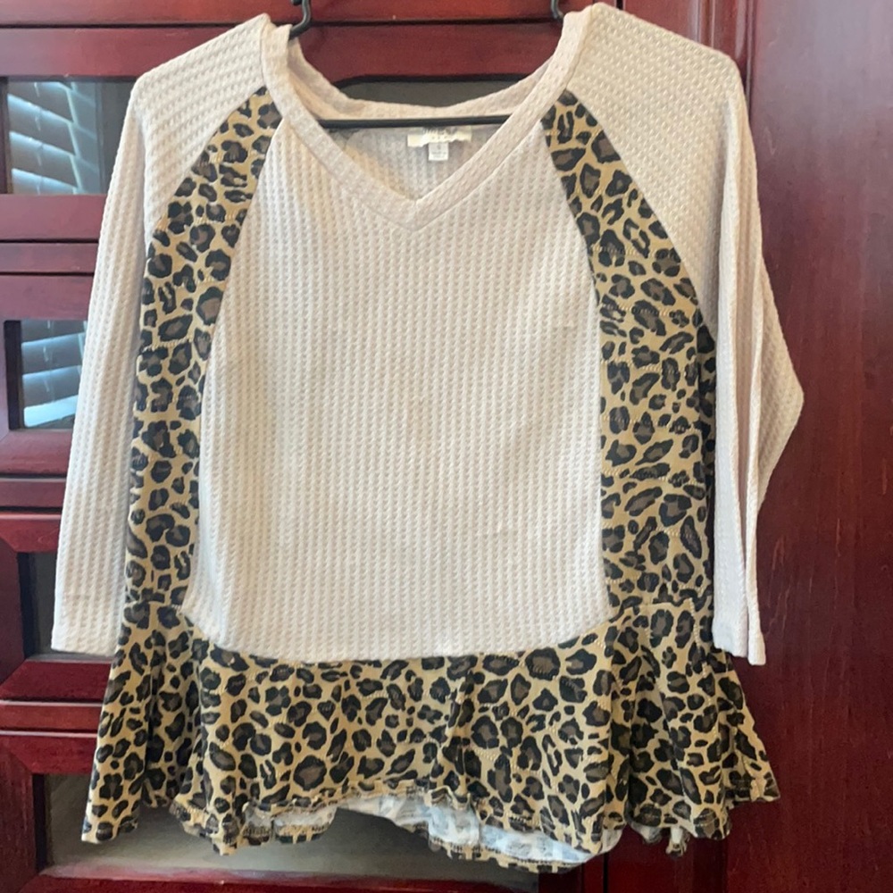 Umgee Boutique Leopard Top